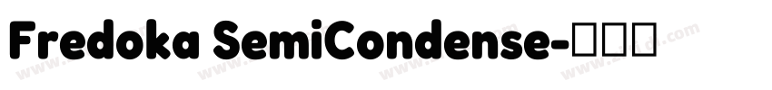 Fredoka SemiCondense字体转换